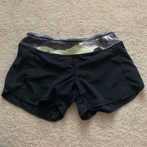 Lululemon Black Shorts speed up